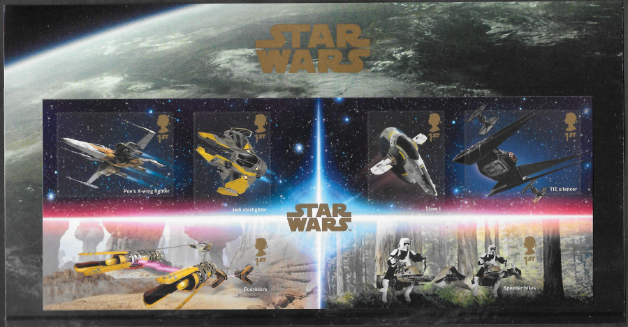 (image for) 2019 Star Wars Miniature Sheet Pack - Click Image to Close